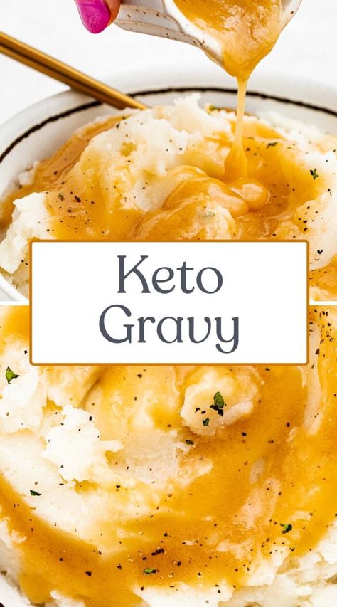 Gravy Sauce Recipe, Keto Gravy, Gravy Thanksgiving, Salt Free Diet, Best Healthy Diet, Keto Sauces, Baking Powder Uses, Easy Recipes For Beginners, Gravy Sauce