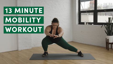 Plus Size Mobility Exercises, Stretch And Strength Workout, Strength And Mobility Workout, Mobility And Strength Exercises, Mobility Exercises Strength Training, Full Body Mobility Workout, Full Body Mobility, Mobility Workouts, Mobility Workout