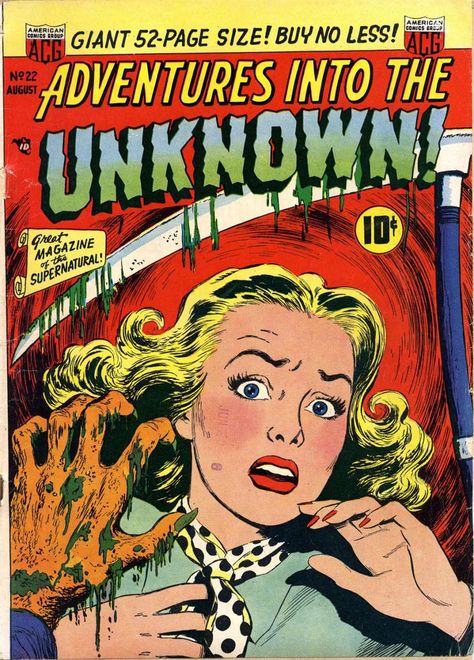 #22 Romance Comic, Comic Pop Art, Old Comic Books, Best Comic Books, Golden Age Comics, Classic Comic Books, Comic Book Store, Into The Unknown, Old Comics