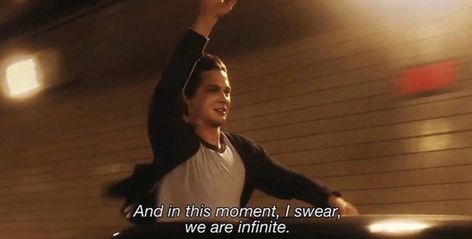 we are infinite Graduation Movie Scene, Movie Subtitles Aesthetic, Movie Scene Quotes, Movie Lines Aesthetic, Beautiful Movie Quotes, Perks Of Being A Wallflower Quotes, We Are Infinite, Screen Play, Movie Subtitles