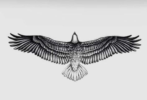 Crane Wings Tattoo, Bird Wing Span Tattoo, Eagle Wingspan Tattoo, Flying Eagle Tattoo Design, Bird Wingspan Tattoo, Side Of Back Tattoo Women, Wingspan Tattoo, Feminine Eagle Tattoo For Women, Bird Sternum Tattoo