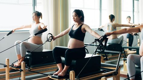 Benefits Of Pilates, Prenatal Pilates, Pregnancy Pilates, Hot Pilates, Preterm Labor, Pilates Benefits, Birth Preparation, Diaphragmatic Breathing, Pelvic Floor Muscles