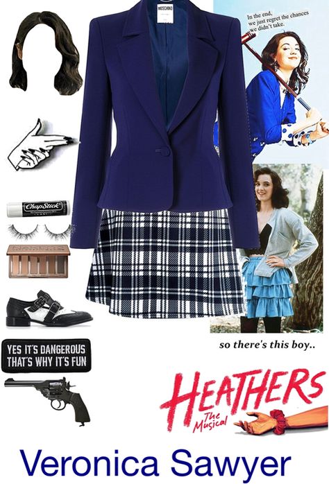 Veronica Sawyer (Heathers) Outfit | ShopLook Veronica Sawyer Outfits Musical, Heathers Outfit Inspiration, Veronica Heathers Costume, Veronica Sawyer Halloween Costume, Veronica Sawyer Inspired Outfits, Heathers Veronica Outfit, Veronica Sawyer Cosplay, Heathers Outfit Ideas, Heathers Inspired Outfits