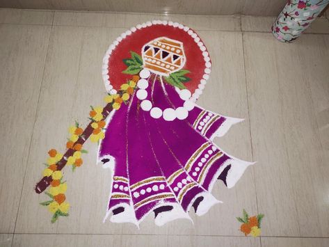 Gudhi Padwa Special Rangoli Gudhi Padwa, Gudi Padwa, Rangoli Ideas, Special Rangoli