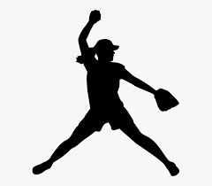 Age Quotes Funny, Baseball Silhouette, Softball Pitcher, Silhouette Clip Art, Softball Players, Silhouette Png, Clipart Black And White, Png Download, Transparent Png