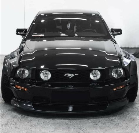 Widebody Mustang, 2007 Mustang Gt, Mustang 2007, Mustang S197, Mustang 2005, 2006 Ford Mustang, 2005 Ford Mustang, 2007 Ford Mustang, Black Mustang