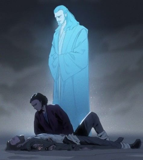 Xanatos And Qui Gon, Dooku And Qui Gon, Qui Gon, Star Wars Obi Wan, Star Wars Fanart, Star Wars Jokes, Art Twitter, Star Wars Drawings, Star Wars Comics