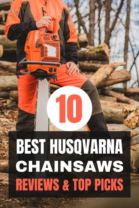 Chainsaw Reviews, Types Of Saws, Husqvarna Chainsaw, Small Tractors, Diy Lawn, Lawn Equipment, Chain Saw, Environmental Concerns, Saws