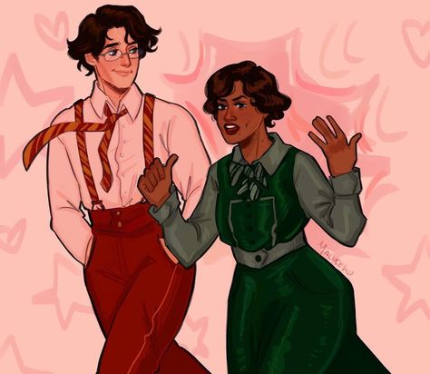 Art by @maluceh on Insta Euphemia Potter, Fleamont Potter, Best Riddle, Harry Potter Comics, Harry Potter Drawings, Regulus Black, All The Young Dudes, Harry Potter Marauders, Wizarding World Of Harry Potter