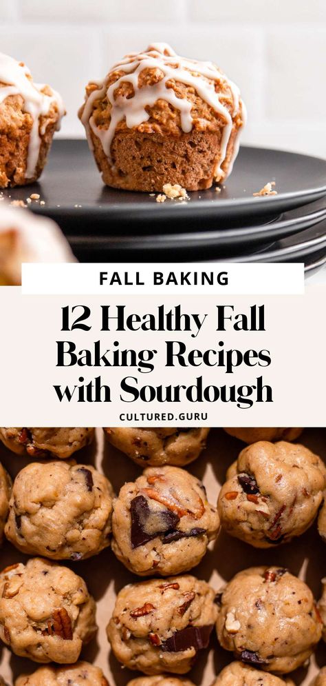 Healthy Sourdough Breakfast Recipes, Sourdough Fall Desserts, Sourdough Toddler Snacks, Healthy Fall Baking Recipes, Protein Sourdough Recipes, Low Calorie Sourdough Recipes, Cottage Bakery Recipes, Fun Sourdough Recipes, Pumpkin Sourdough Recipes