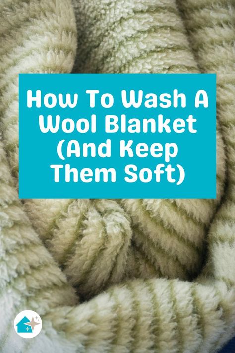 Are you hesitant to wash your wool blankets? Here are tips on how you can effectively clean them so they stay soft and cozy! How To Clean Wool Blankets, Washing Wool Blankets, How To Wash Wool Blanket, Wool Blankets Diy, Blankets Diy, Mohair Blanket, Moving Blankets, Vintage Wool Blanket, Mohair Throw