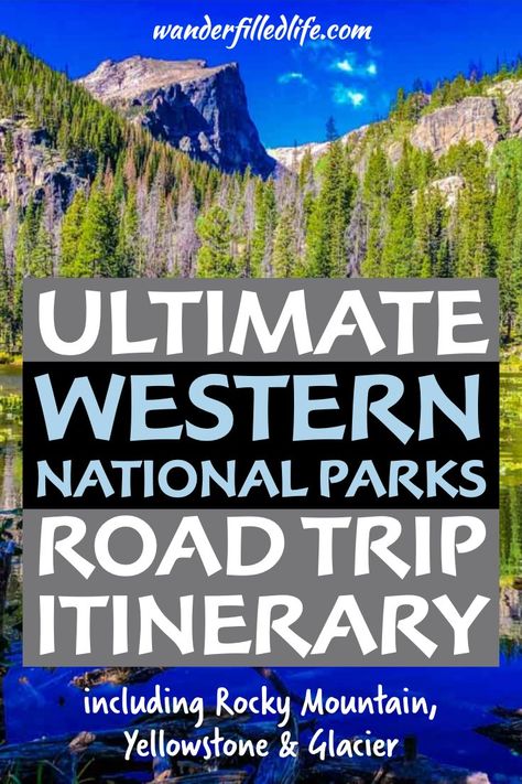 Our ultimate Western National Parks summer road trip itinerary will take you to the best this country has to offer, including 17 National Parks sites in six states. #nationalparks #nationalparksroadtrip #ustravel