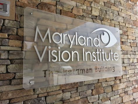 Plexiglass Sign, Office Wall Colors, Interior Window Trim, Healthcare Interior Design, Dental Logo Design, Eye Clinic, Dental Office Design Interiors, Dermatology Clinic, Tv Unit Furniture Design