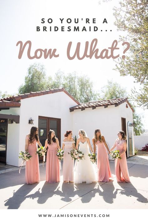 What does a Bridesmaid actually do? If you’re a newly engaged bride, a bridesmaid, hoping to be a bridesmaid or have them in the future, you are going to want to check out this wedding Blog! What To Do As A Bridesmaid, Bride Dress Reveal To Bridesmaids, Bridesmaid Day Of Checklist, Bridesmaid Duties Day Of Wedding, Rehearsal Dinner Outfit For Bridesmaid, Bridesmaids Seeing Bride For First Time, How Many Bridesmaids Should I Have, Bridesmaid Responsibilities, Matching Bridesmaids Dresses