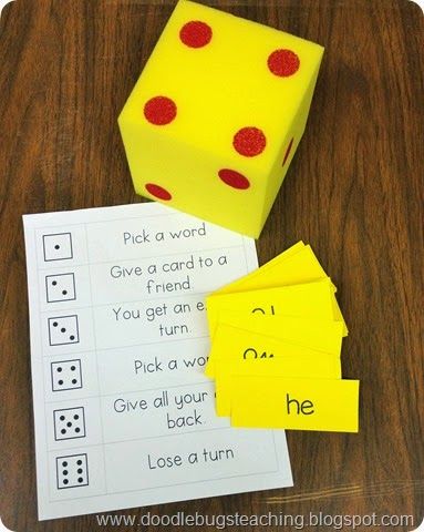 Sight Word Fun, Group Games For Kids, Teaching Sight Words, Sight Words Kindergarten, Sight Word Practice, Sight Word Activities, Sight Word Games, First Grade Reading, Letters For Kids