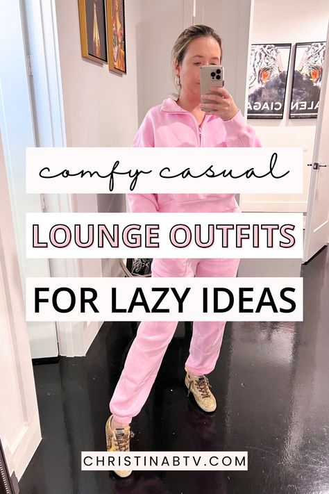 Transform your lazy days at home into a stylish affair with our selection of cute, comfortable outfits perfect for spring. From cozy loungewear to chic, easy-to-wear pieces, discover spring cute stay-at-home outfits that don’t compromise on style or comfort. Ideal for anyone looking to elevate their home outfit game, our guide ensures you look and feel fabulous, even on the laziest of days. Dive into our collection and find your next comfy home ensemble. Cozy Clothes Lazy Days, Outfits For Lazy Days, Stylish Comfy Outfits, Comfy Winter Outfits Lazy Days, Lounge Outfit Ideas, Home Outfit Comfy, Home Outfit Women, Womens Loungewear Outfits, Casual Lounge Outfits