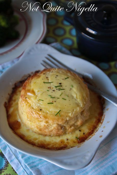 Souffle Breakfast, Crab Souffle, Cheese Souffle, Souffle Recipes, Souffle Dish, Baked Cheese, Twice Baked, Just Bake, Domestic Goddess