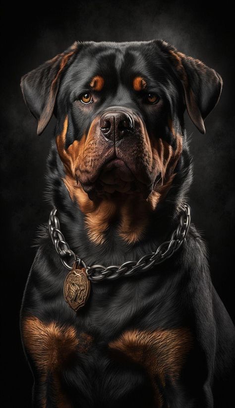 Rottweiler Pictures, Rottweiler Love, Big Dog Breeds, Wallpaper Hd Nature, Iphone Wallpaper For Guys, Android Wallpaper Vintage, Animal Portraits Art, Image Swag, Wallpaper For Men