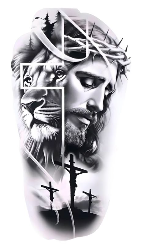 Jesus Forearm Tattoo, Tattoo Jesus, Baby Angel Tattoo, Aztec Warrior Tattoo, Egyptian Eye Tattoos, Jesus Tattoo Design, Animal Tattoos For Men, Tattoo Ideas Males, Half Sleeve Tattoos Forearm