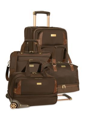 Tommy Bahama  Harbor Elua Luggage Collection Brown - Online Only Traveling Luggage, Brown Luggage, Samantha Brown, Suitcases Travel, Bra Bags, African Cooking, Bamboo Pattern, Cute Luggage, Travel Bag Set