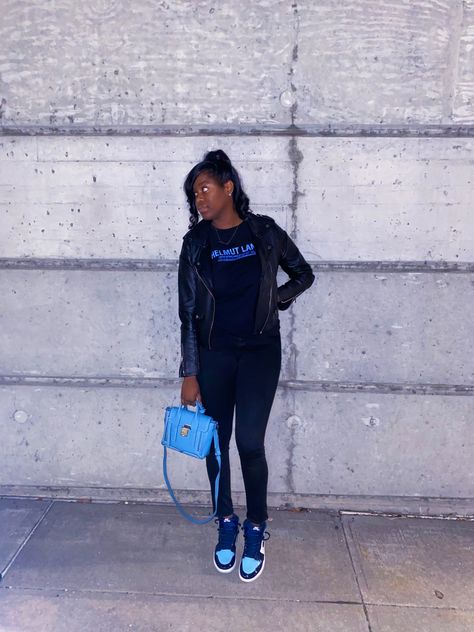 Phillip lim bag, unc patent leather 1s, helmut lang shirt Jordan 1 Blue Chill Outfit Women, Blue Chill 1s Outfit, Unc Jordan 1 Outfit Women, Jordan 1s Outfit Women, Blue Jordan 1 Outfit Women, 1s Outfit, Jordan 1s Outfit, Jordan 1 Outfit Women, Phillip Lim Bag