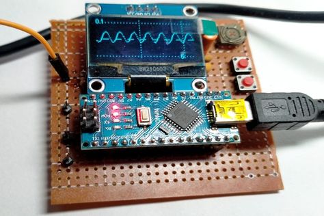 Arduino Oscilloscope Diy Arduino, Compatibility Test, Draw A Box, Mobile Robot, Arduino Board, Pcb Design, Electronics Components, Electrical Projects, 3d Printing Diy