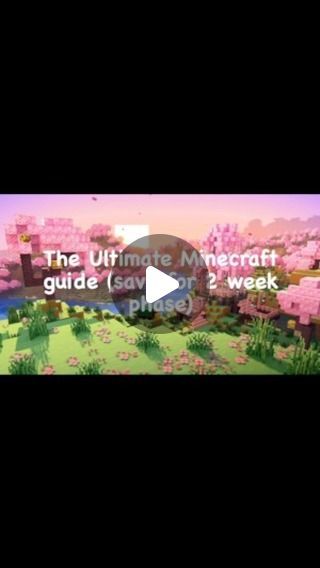 CreeperKingX on Instagram: "You can now download my video 🔥. This will be the last of the useful charts video for the 2 week phase guide but I will be posting more videos based on Starter bases, Building Ideas, and useful tips. Sorry I didn’t know how to activate the download option until now. 🫶Thanks for all the support guys I really appreciate 💯. Make sure to drop a follow ✅ I will be making more useful videos like this one.#minecraft #guide #jeji" I Really Appreciate, Building Ideas, Useful Tips, Helpful Hints, Make Sure, Minecraft, Building, Instagram