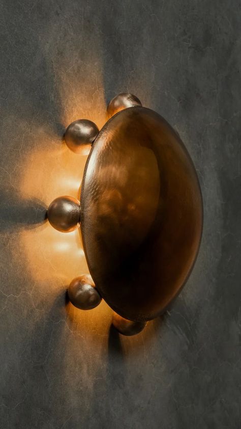 lighting, light fixtures, sconce, home accents, home decor, home accessories, interior design Pendant Light Brass, Sculptural Light, Alchemic Symbols, Bronze Sconces, Bronze Wall, Sand Casting, Brass Pendant Light, Light Works, Brass Table Lamps