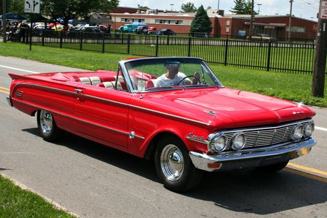 1963 Mercury Comet convertible | by osubuckialum Mercury Comet, Car Designs, Classic Vehicles, Ford Fairlane, American Cars, My Dream Car, Time Capsule, Dream Car, Car Design