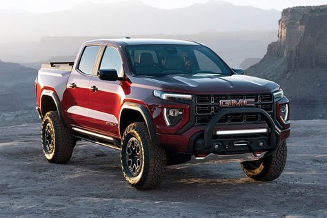 2023 Gmc Canyon, Canyon Truck, Chevy Colorado, Honda Ridgeline, Ford Maverick, Gmc Canyon, Truck Art, Expedition Vehicle, Chevrolet Colorado