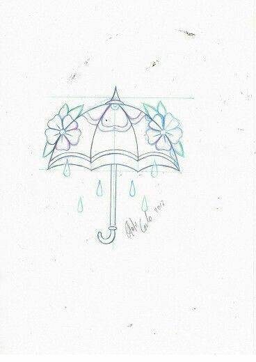 Umbrella Traditional Umbrella Tattoo, Old School Sleeve, Traditional Umbrella, Umbrella Tattoo, Tattoo Old School, Tattoo Board, Tattoo Traditional, Trendy Tattoo, Styles Ideas