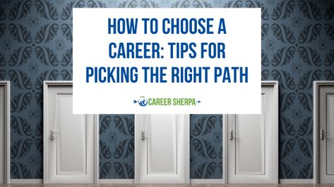 How To Choose A Career: Tips For Picking The Right Path Choose A Career, Career Assessment, Infographic Resume, Choosing A Career, Long Term Goals, High Paying Jobs, Never Stop Learning, Future Career, Career Tips