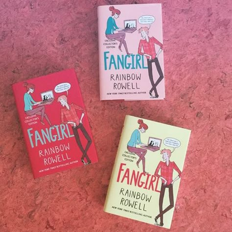 Fangirl - Rainbow Rowell collector's edition Fangirl Rainbow Rowell, Fangirl Book, Simon Snow, Eleanor And Park, Rainbow Rowell, Book Fandoms, I Love Books, Be Unique, Love Book