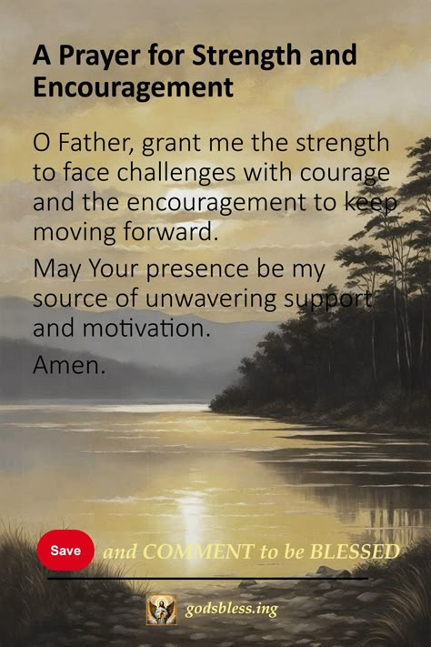 A Prayer for Strength and Encouragement Sending Prayers Your Way Strength, Prayer For Encouragement, Prayers For Encouragement, Get Well Prayers, Encouraging Prayers, Prayer For Strength, Prayer For Comfort, Prayers Of Encouragement, Sending Prayers