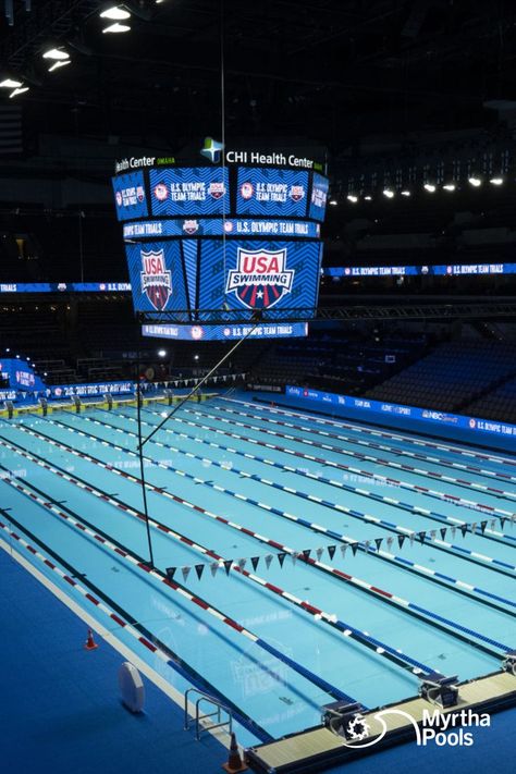 Omaha olympic pool built for US Olympic Trials Olympic Trials Swimming, Olympic Size Swimming Pool, Usa Swimming, Olympic Trials, Olympic Swimming, Reading Area, Water Parks, Olympic Team, Omaha Nebraska