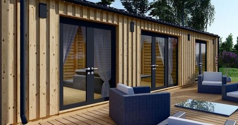 Mobile Log Cabins & Homes - Planning Regulation Friendly Log Cabin Mobile Homes, Wooden Lodge, Residential Log Cabins, Wooden Lodges, Granny Annexe, Log Cabin Style, Garden Lodge, Garden Workshops, Log Cabin Homes