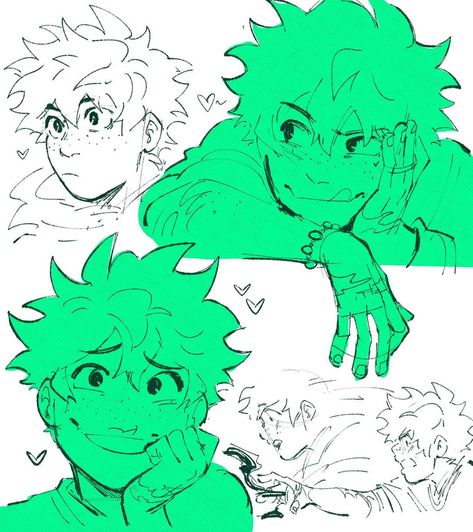 Boku No Hero Academia Funny, Gone Fishing, My Hero Academia Episodes, Book Art Drawings, My Hero Academia Manga, Sketchbook Art Inspiration, Izuku Midoriya, Art Inspiration Drawing, Cute Anime Guys