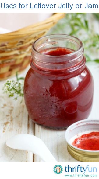 This is a guide about uses for leftover jelly or jam. Ever find the jam or jelly jar in the back of the fridge with only a little left and not know a good way to use it, be creative. Jam And Jelly, Jelly Jars, Jelly Recipes, The Jam, Leftovers Recipes, Jams & Jellies, Jelly Beans, Be Creative, The Back