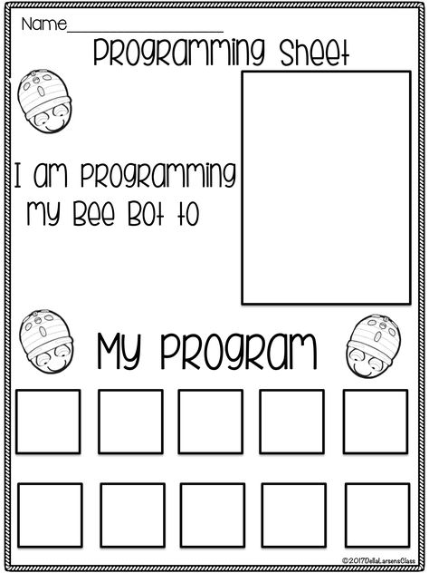 Bee Bot Mat Teaching Beginning Sounds – Della Larsen's Class Coding Kindergarten, Sound Alphabet, Bee Bot Activities, Bee Bot Mats, Bee Bots, Stem Learning Activities, Bee Life Cycle, Word Work Centers, Computational Thinking