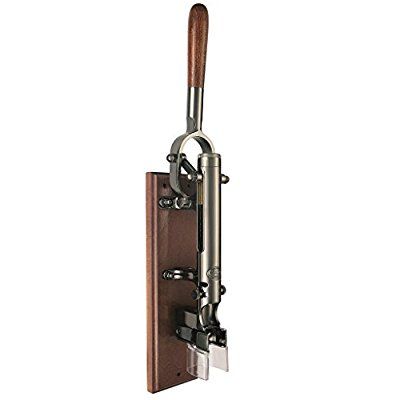 Professional Wall-mounted Corkscrew with Wood Backing BOJ (Black Nickeled) Antique Wine Bottles, Home Wine Cellars, Wine Tasting Room, Electric Wine Opener, Wine Tools, Corkscrews, Wine Bottle Opener, Wine Opener, Tasting Room