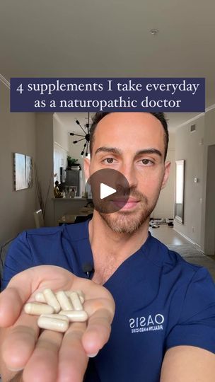 472K views · 9.2K reactions | 4 supplements I take every day as an naturopathic doctor.

One of the most common questions I get asked, is what supplements I take personally.

So I wanted to discuss the four supplements I take as a part of my foundational supplement protocol.

These are the 4 supplements I take every day.
1️⃣ Magnesium bisglycinate - 200mg nightly
2️⃣ Vitamin D - 2000iu in am with food
3️⃣ Omega 3 - 2 grams daily
4️⃣ Multivitamin - as indicated

I discussed the benefits of each of them in my video, and why I use them as a part of my foundational supplement protocol.

If you are interested in learning more about the particular brands and items I use, they can be found by clicking here 

https://www.designsforhealth.com/u/oasis/checkout?v=2023-04-11&products=(EMDK2Z)(OPO060)( Magnesium Bisglycinate, Multivitamin Supplements, Naturopathic Doctor, Common Questions, Vitamins & Supplements, Brain Health, Health Supplements, Vitamin D, General Knowledge