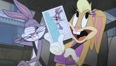 pink, lashes, fur+hair // Lola Bunny, Looney Tunes 2011+ Lola Bunny And Bugs Bunny Matching Pfps, Bugs Bunny And Lola Matching Pfp, Bugs X Lola Fanart, Lola And Bugs Bunny, Lola Bunny And Bugs Bunny Wallpaper, Lola Bunny And Bugs Bunny, Lola And Bugs, Bugs Bunny And Lola, Lola Bunny