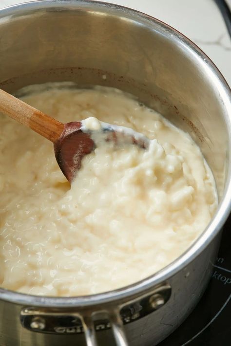 The Creamiest Rice Pudding Recipe Recipe Rice Pudding With Instant Rice Recipe, Small Batch Rice Pudding, Easy Rice Pudding With Cooked Rice, Instapot Rice Pudding, Rice Pudding For One, Rice Custard Pudding Recipe, Jasmine Rice Pudding, Cinnamon Rice Pudding, Instant Rice Recipes