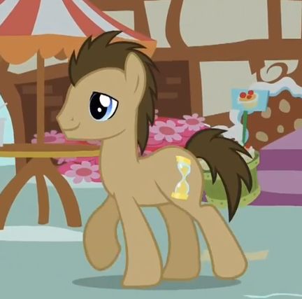 Time Turner/Dr. Hooves Doctor Hooves, Dr Hooves, Dr Whooves, Doctor Whooves, Time Turner, Derpy Hooves, My Little Pony Party, Mlp Characters, Pony Party