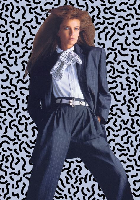 80s Prom Suit, 80s Power Suit For Women, 80s Suit Women, 80s Formal Fashion, 80s Pantsuit, 80s Power Suit, Womens Power Suit, Power Suits For Women, Lauren Kim