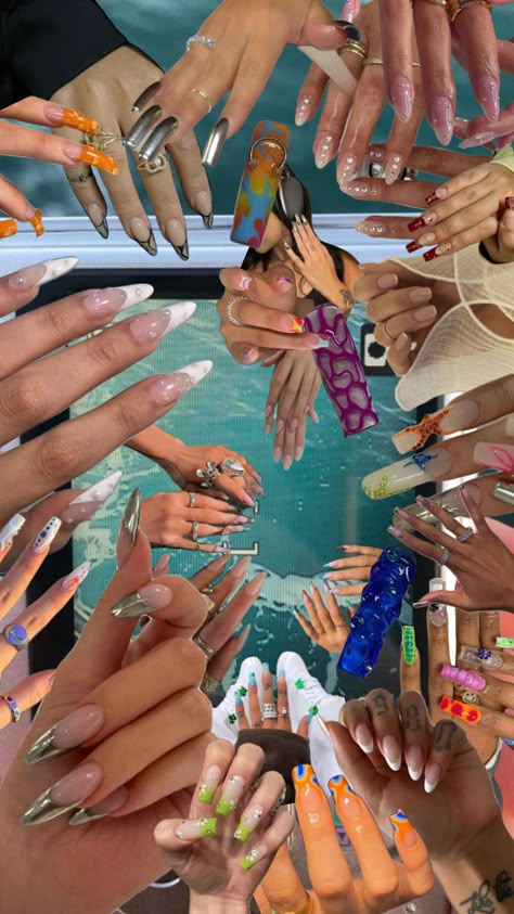 nailzz #nails #nailsinspo #nailinspo #nailsart #nailsaesthetic #women #girlsnails #wallpaper #wallpapercollage Nail Collage, Collage Wallpaper, Wallpaper Collage, Girls Nails, Connect With People, 2024 Vision Board, 2024 Vision, Your Aesthetic, Creative Energy