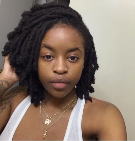 Chunky Locs, Female Locs, Thick Locks, Short Hair Twist Styles, Beautiful Dreadlocks, Hair Twist, Twist Styles, Hair Twist Styles, Natural Hair Inspiration