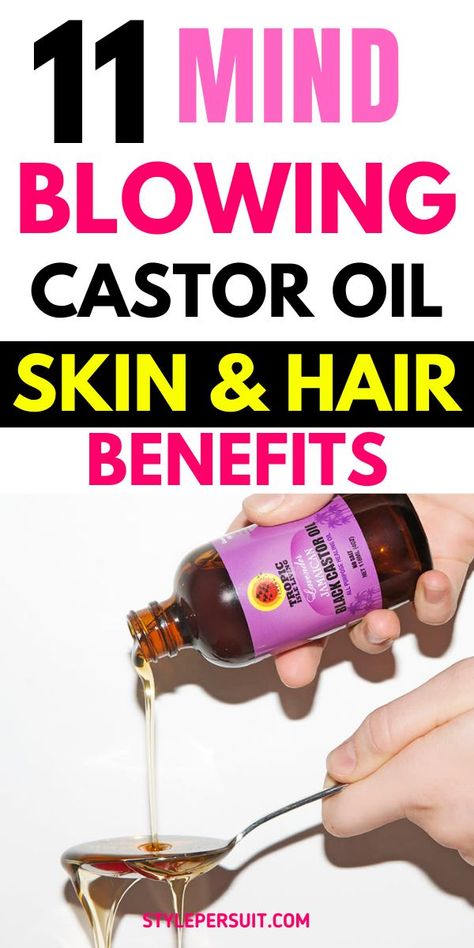 Castor oil has been used for centuries for its medicinal and therapeutic properties. Derived from the seeds of the Ricinus communis plant, castor oil is rich in fatty acids, antioxidants, and other beneficial compounds. Its versatile nature makes it a popular choice for a variety of skin, hair, and health concerns. Here's a closer look at the amazing benefits of castor oil: Castor Oil Hair Benefits, Organic Castor Oil Benefits, Castor Oil Recipes For Skin, Caster Oil Benefits, Benefits Of Castor Oil For Skin, Benefits Of Castor Oil For Face, Castor Oil Belly Wrap, Caster Oil Uses, Caster Oil Benefits Skin Care