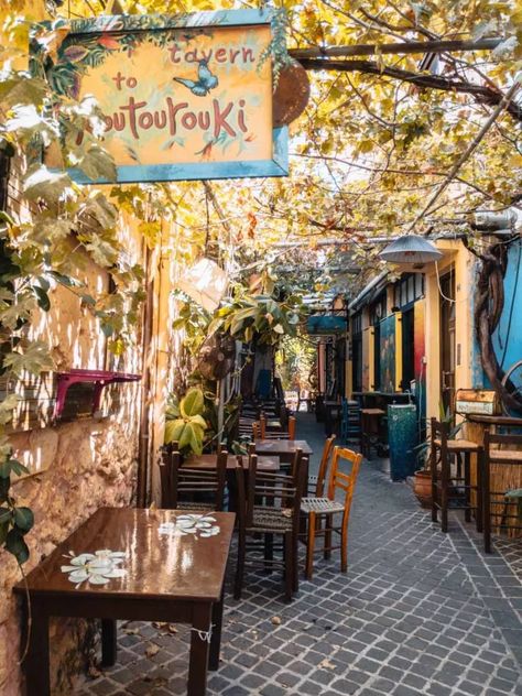 17 of the Best Restaurants in Chania, Crete – Finding Alexx travel blog Crete Food, Crete Restaurants, Greek Honeymoon, Istanbul Trip, Crete Beaches, Chania Crete Greece, Sunset Restaurant, Chania Greece, Crete Chania