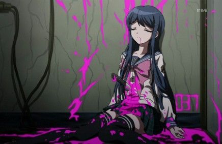 Danganronpa V3 Characters, Sayaka Maizono, Danganronpa Trigger Happy Havoc, Random Gif, Trigger Happy Havoc, Nagito Komaeda, Trigger Happy, Danganronpa 3, Danganronpa Characters